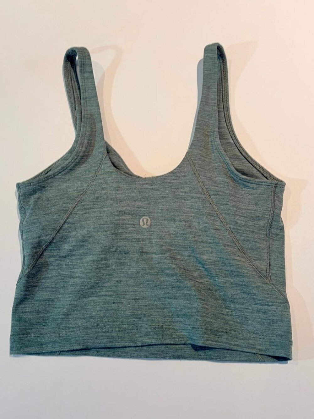 Lululemon Align Tank Heathered Tidewater Teal size 4